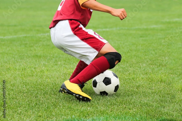 Fototapeta サッカー　フットボール