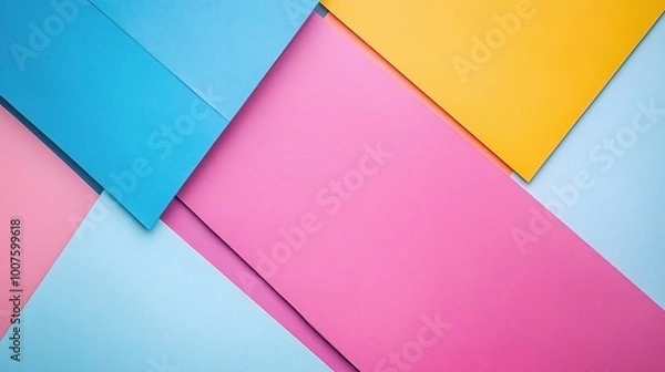 Obraz Colorful Paper Backgrounds for Creative Projects