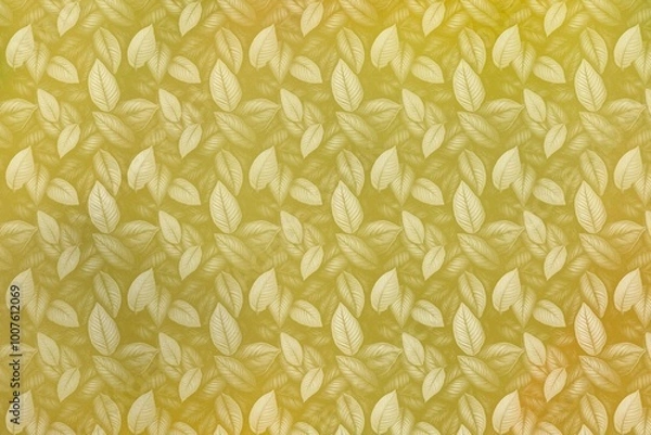 Fototapeta ボタニカル　背景イラスト