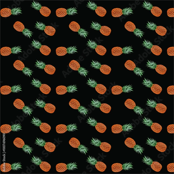 Obraz pineapple pattern design