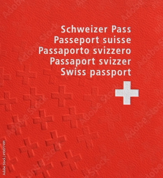 Fototapeta Schweizer Pass