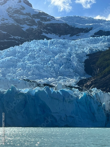 Fototapeta パタゴニア エル カラファテ ウプサラ氷河 アルゼンチン