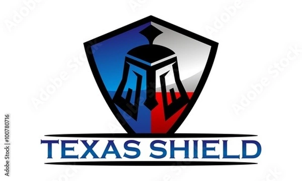 Fototapeta Texas Shield