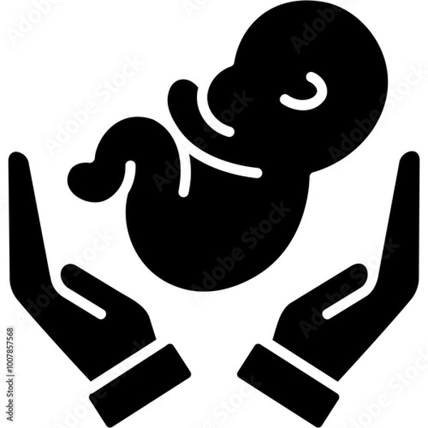 Fototapeta Newborn Icon