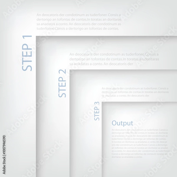 Obraz graphic geometric triangle overlap vector layer background for text and message design
