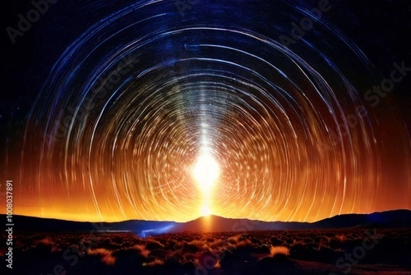 Fototapeta fast radio burst a brief intense pulse of radio energy originati