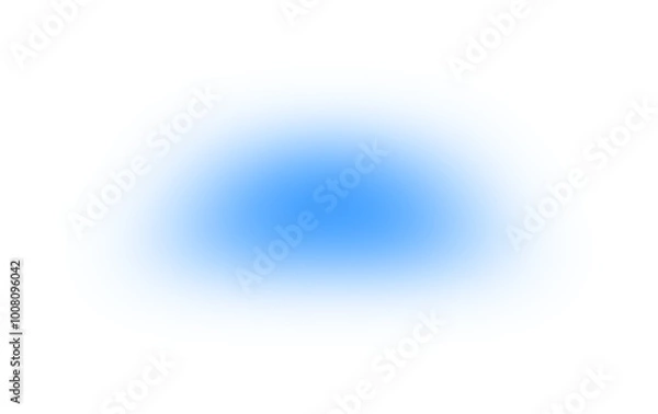 Fototapeta Blue round gradient overlay