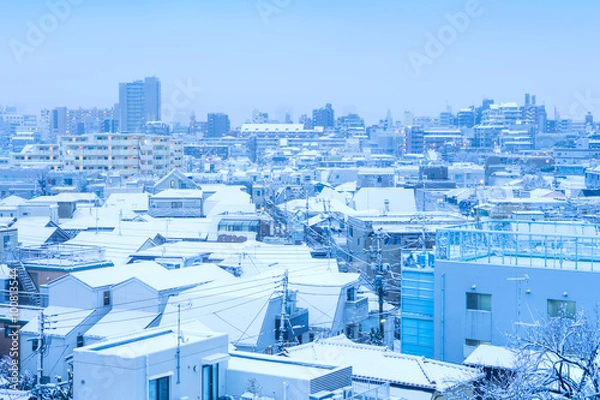Obraz 都市・積雪