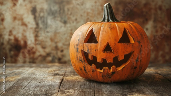 Obraz Spooky Halloween Jack-o'-Lantern