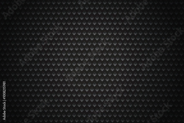Fototapeta Horizontal elegant black gradient diamond shape for pattern and background. stock illustration