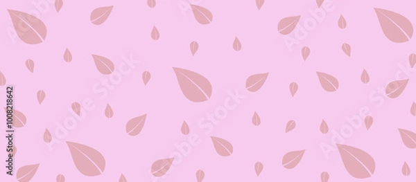 Obraz Colorful leaf pattern background
