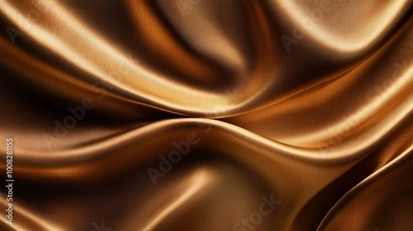 Fototapeta Sleek Brushed Bronze Background