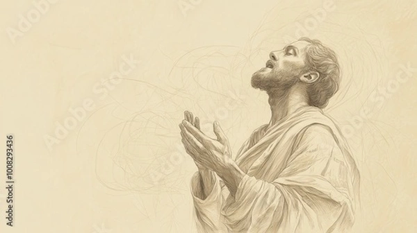 Fototapeta The Anointed’s Healing Words: Offering Comfort and Hope to Those Who Mourn in Isaiah