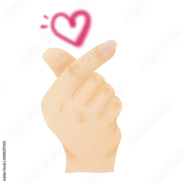 Obraz Finger heart 
