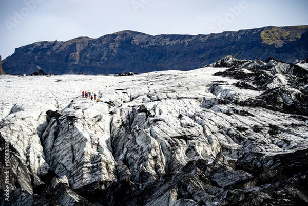 Obraz snow covered mountains