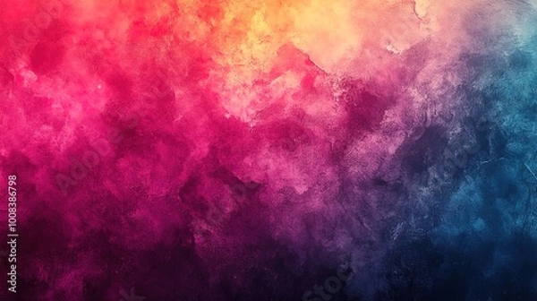 Fototapeta Vintage grainy effect on a high quality textured gradient background
