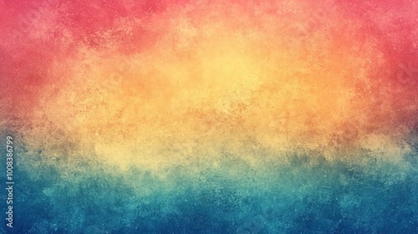 Fototapeta Vintage grainy effect on a high quality textured gradient background
