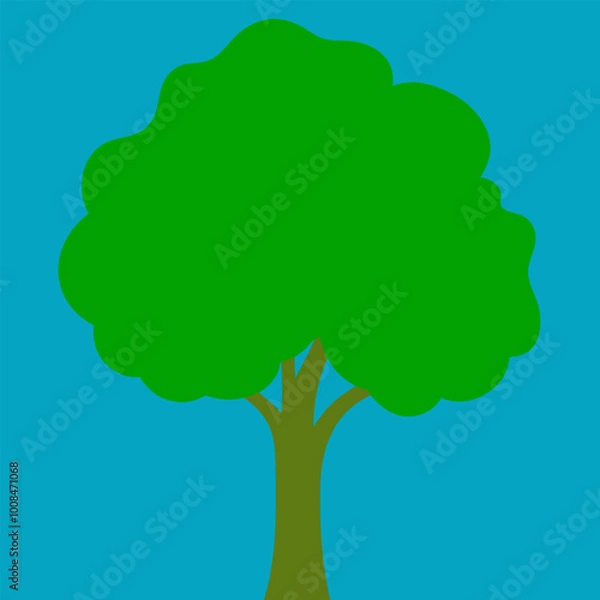 Fototapeta tree with leaves