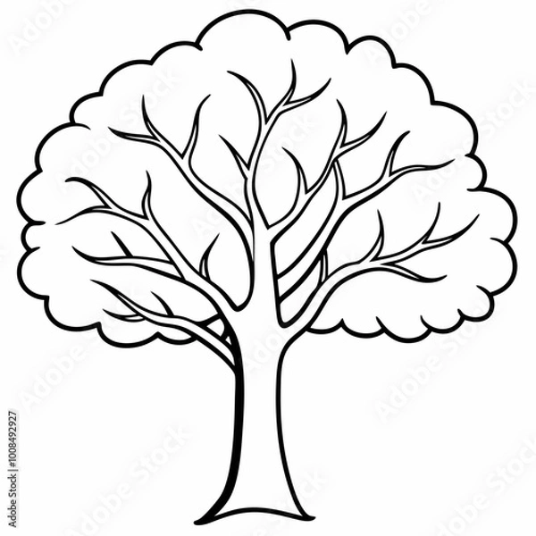 Fototapeta tree with flowers