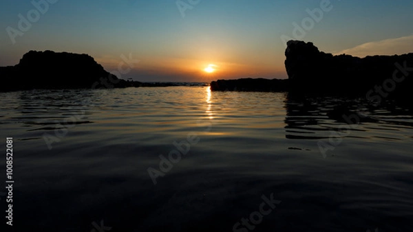 Obraz Sunset in corse