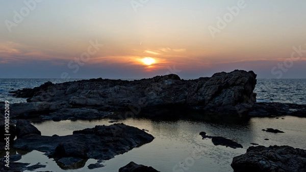 Obraz Sunset in corse