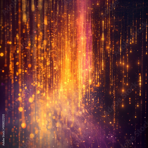 Obraz Abstract Art: Visualizing Digital Data Streams