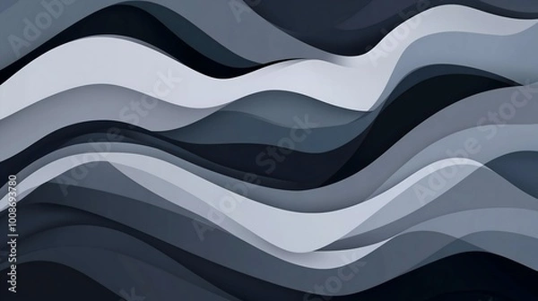 Fototapeta abstract wavy background