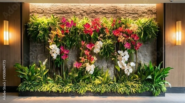 Fototapeta flowers in the window