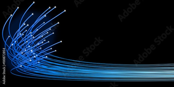 Obraz Optical fiber