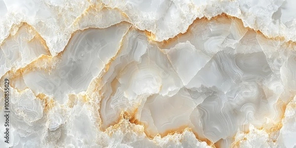 Fototapeta polished onyx marble with high resolution , isolated on white background,  , copy space for text,