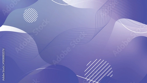 Fototapeta Abstract colorful gradient geometric shape background.