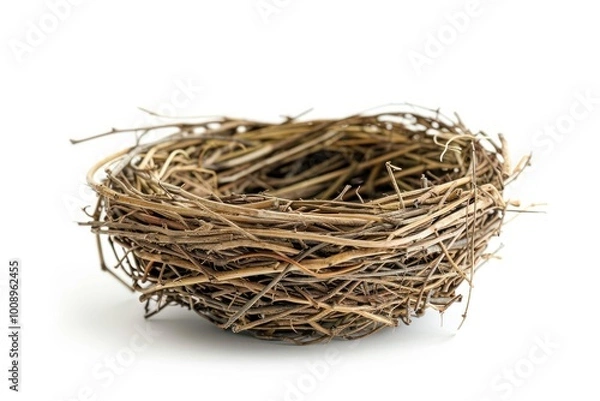 Obraz Empty natural bird nest