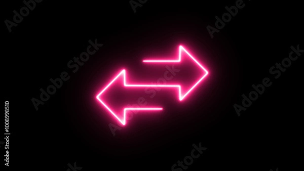 Obraz Data Transfer Trendy Thin Line Icon