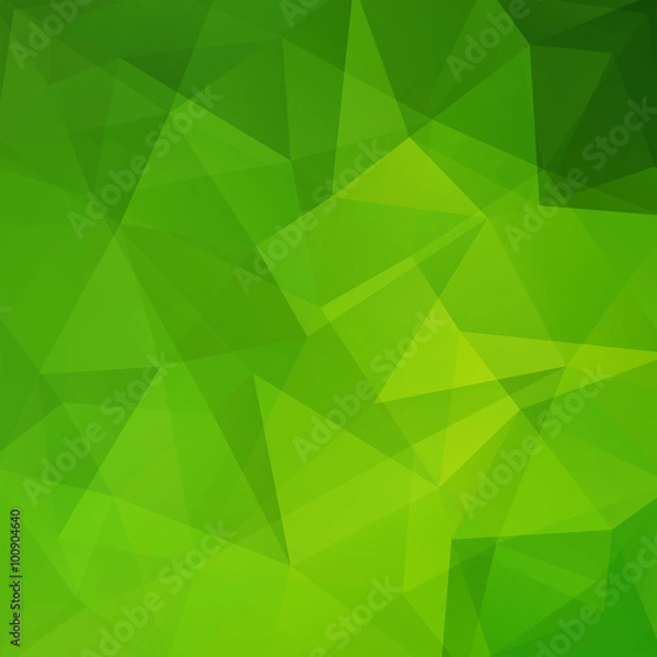 Fototapeta Geometric pattern, polygon triangles vector background