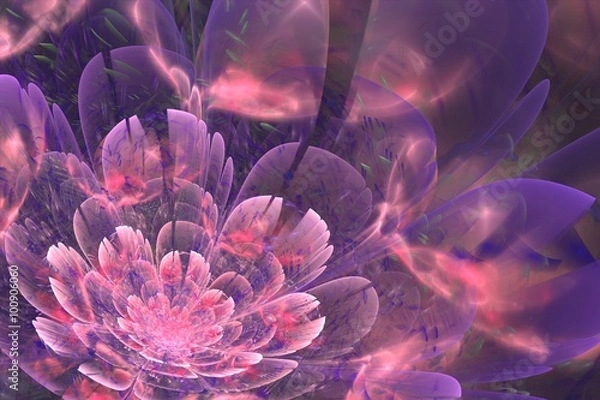 Obraz Fractal flower