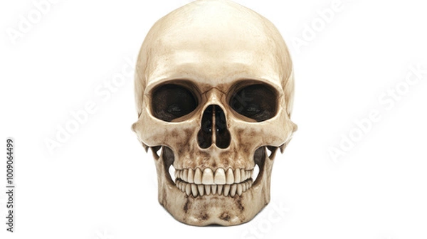 Fototapeta Skull Illustration Isolated On Transparent Background 