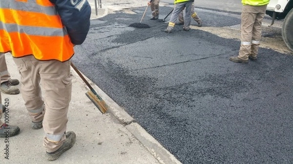 Obraz Goudronnage (enrobé)