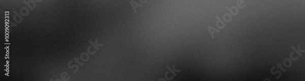 Fototapeta blurry abstract dark grey noise texture grainy frosted glass effect background banner