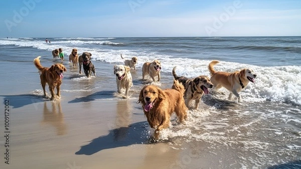 Fototapeta Beach Day Bliss