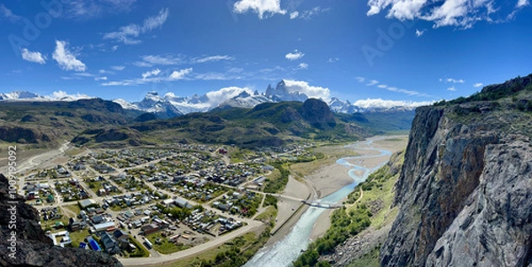 Fototapeta パタゴニア エル チャルテン アルゼンチン