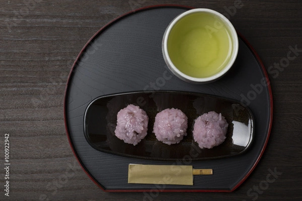 Obraz 俯瞰撮影のおはぎ