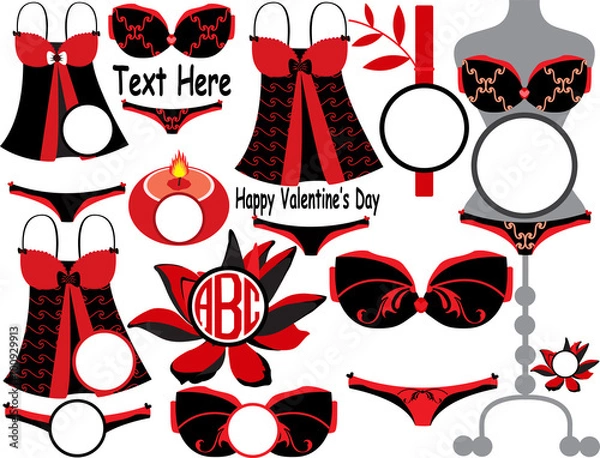 Obraz Lingerie Logo -fo119