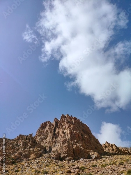 Obraz clouds over the mountains
