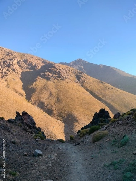 Obraz landscape with sky and clouds