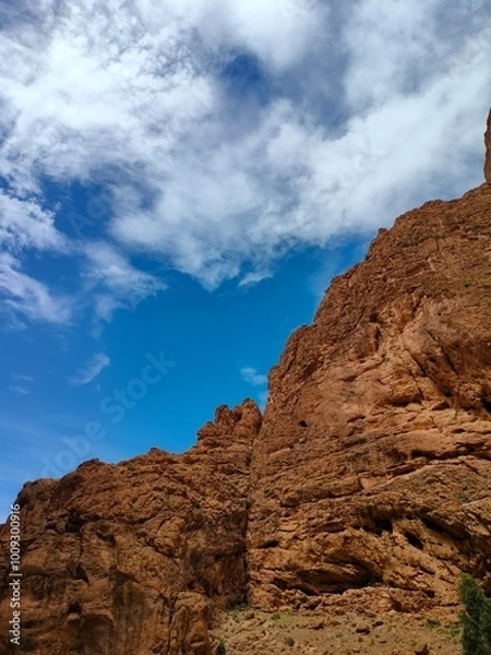 Obraz red rocks and sky