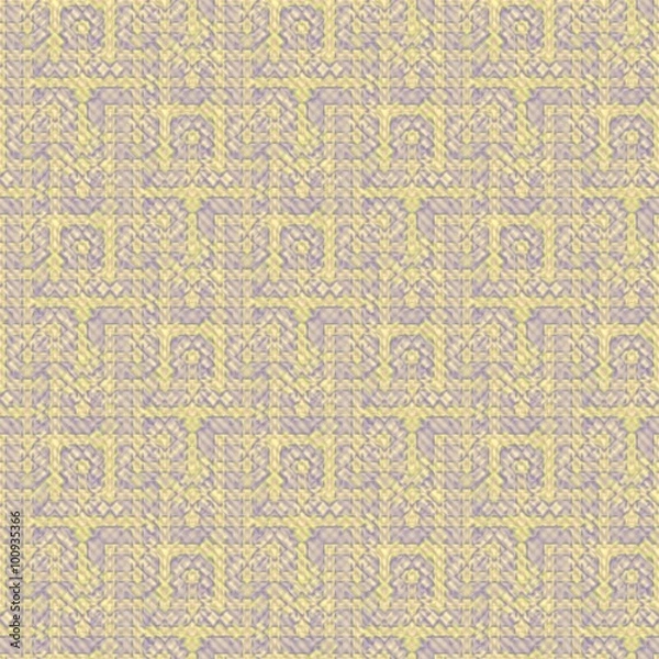 Fototapeta Cloth texture generated. Seamless pattern.