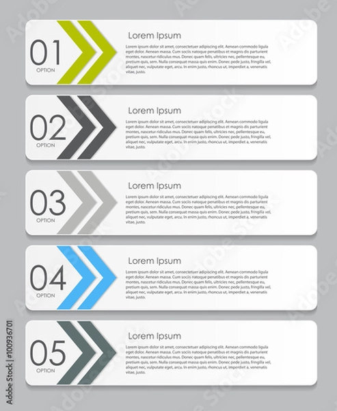 Fototapeta Infographic Design Elements for Your Business Vector Illustration