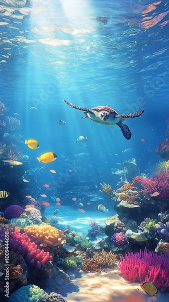 Obraz Underwater world. 
