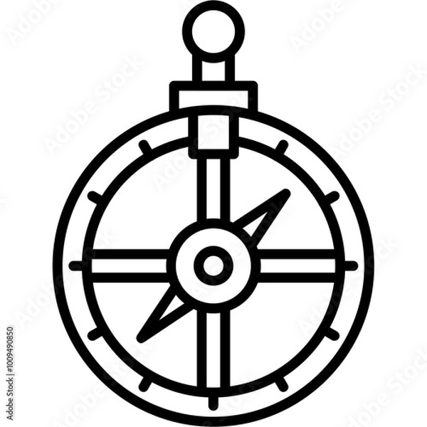 Obraz Astrolabe icon