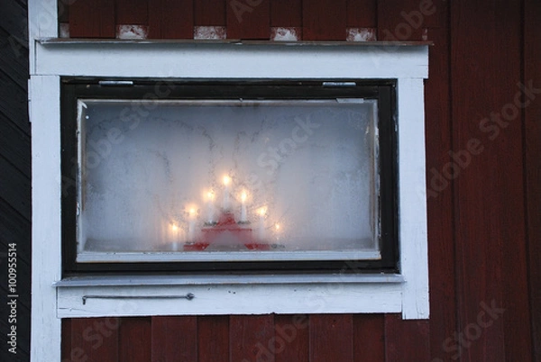 Fototapeta The advent candlestick